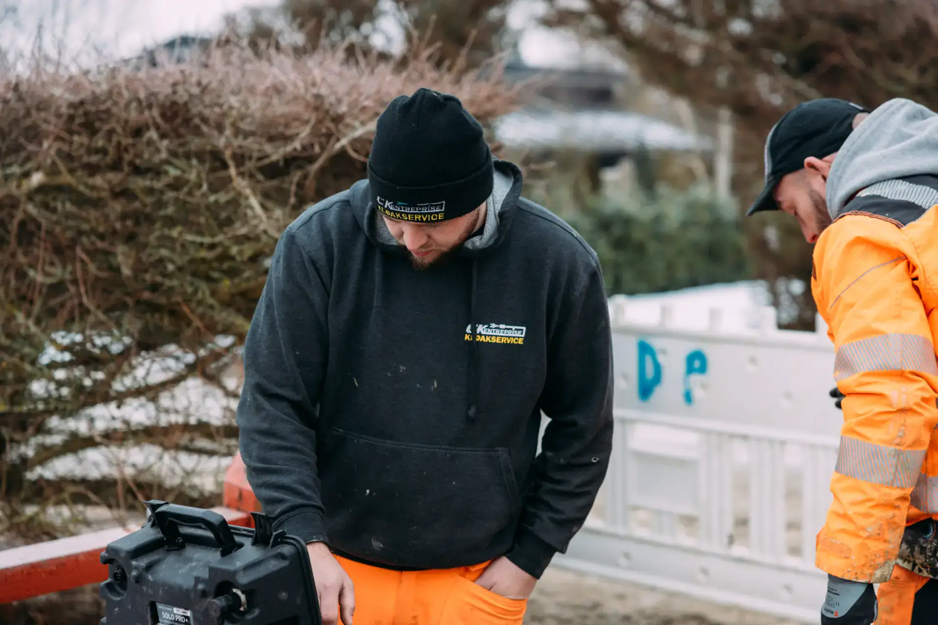 Kloakservice med professionelt team og avanceret udstyr til effektiv rensning og vedligeholdelse.