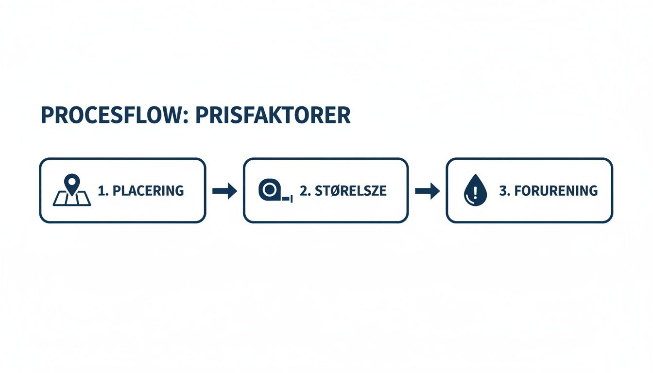 Professionel fjernelse af olietank af CK Kloakservice i Danmark.