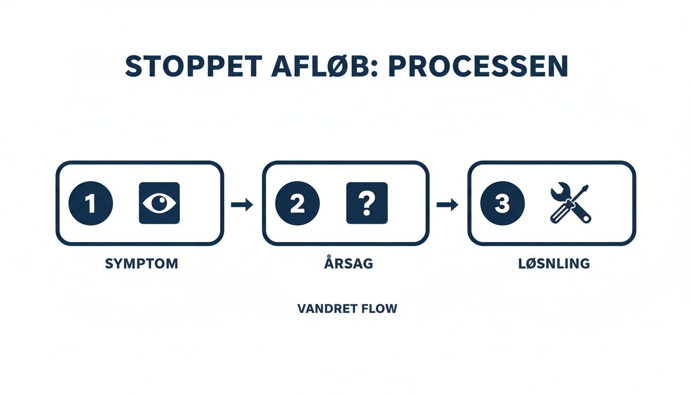 Kloakservice til stoppede afløb i badeværelset, professionel hjælp til at løse kloakproblemer hurtig.