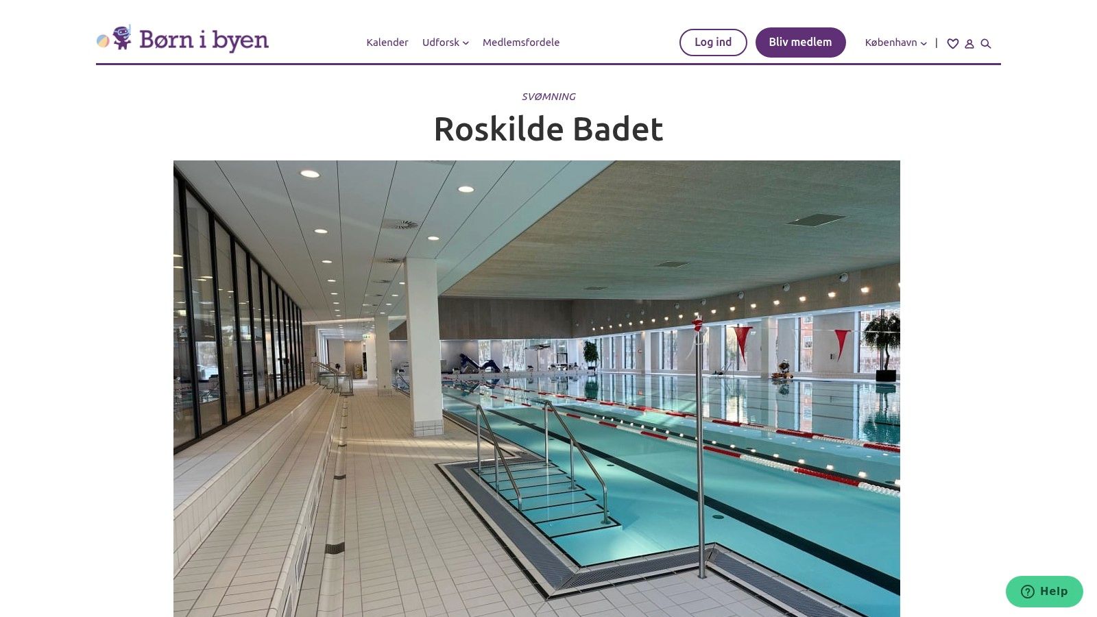 Børn i Byen – Roskilde Badet